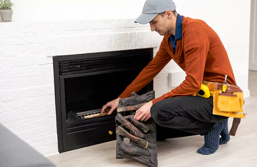 Wood Fireplace Repair in Keller, TX