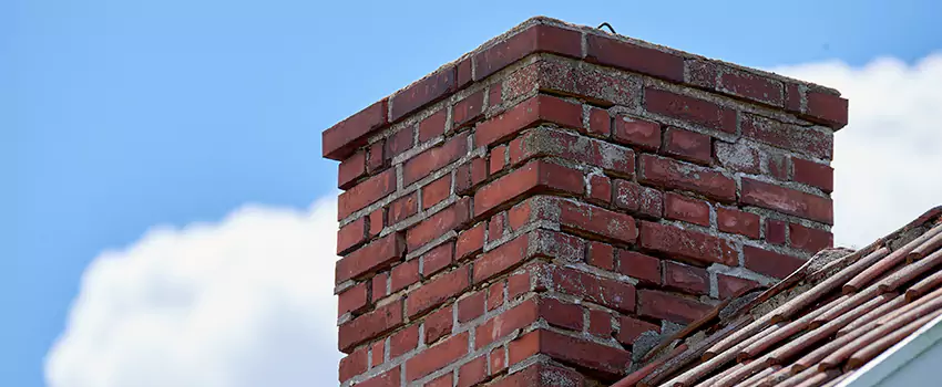 Brick Chimney Flue Installation in Keller, TX