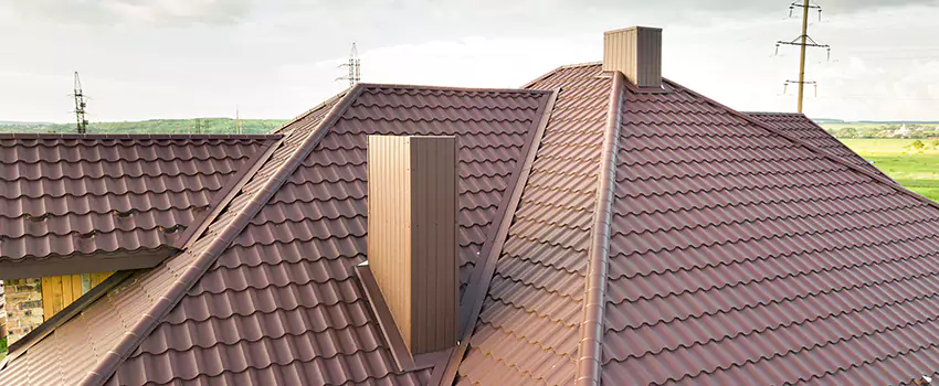 Residential Chimney Flashing Restoration in Keller, TX