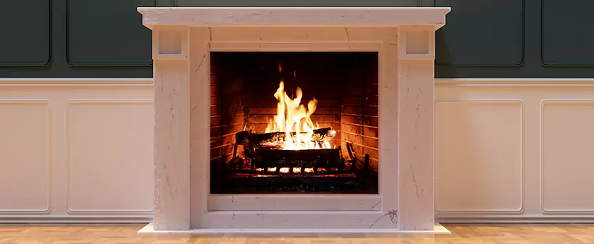 Decorative Electric Fireplace Installation in Keller, Texas