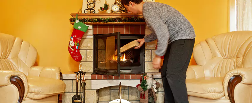 Gas to Wood-Burning Fireplace Conversion Services in Keller, Texas