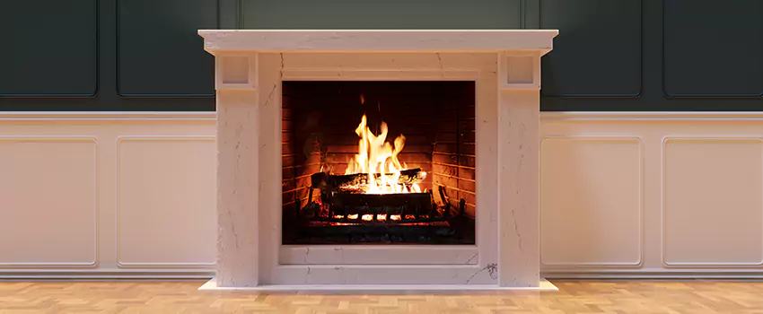 Open Flame Wood-Burning Fireplace Installation Services in Keller, Texas