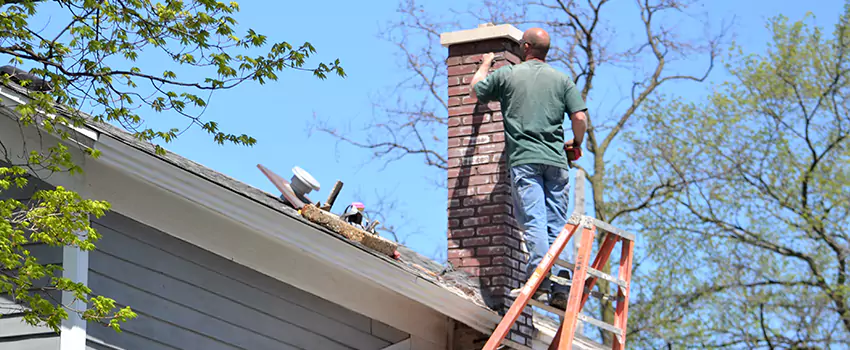 Vinyl and PVC Chimney Flashing Installation in Keller, TX