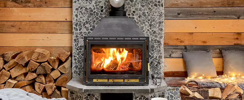 Outdoor Morso Fireplace Broken Screen Replacement in Keller, TX